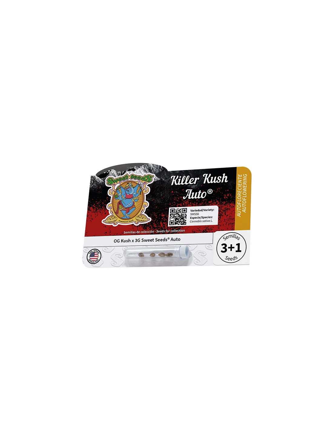 Killer Kush Auto – Sweet Seeds – Autoflowering