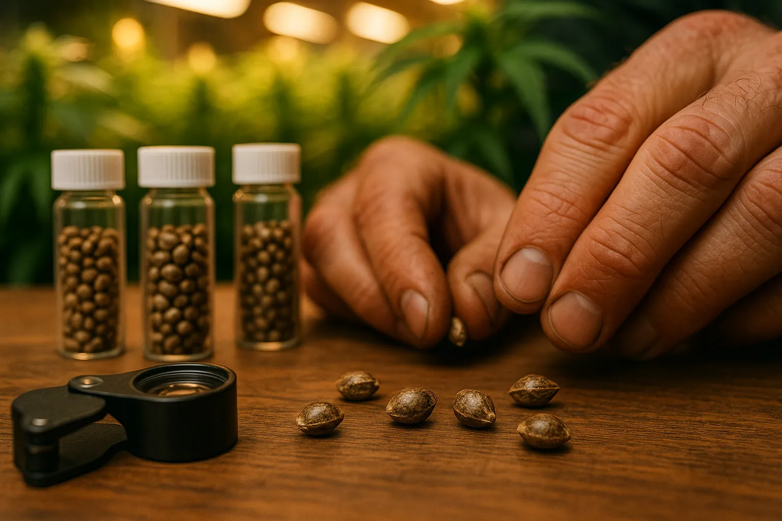 Best cannabis seed genetics illustration