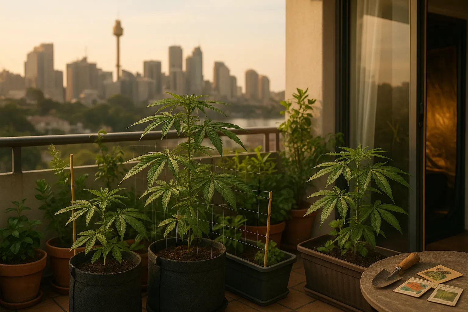 Best cannabis seeds for Sydney growing in urban gardens and backyards