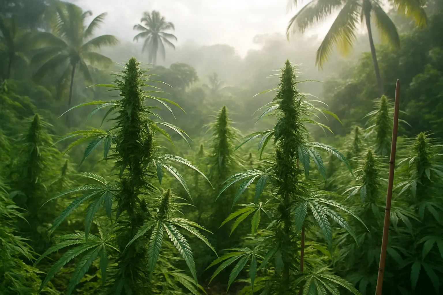 Best cannabis strains for tropical climate growing outdoors