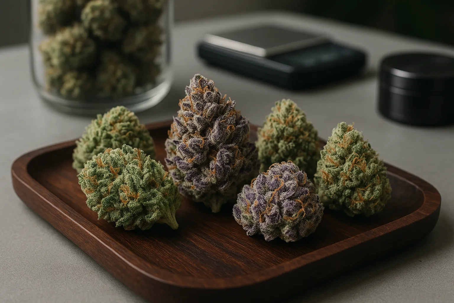 Best high THC weed strains selection