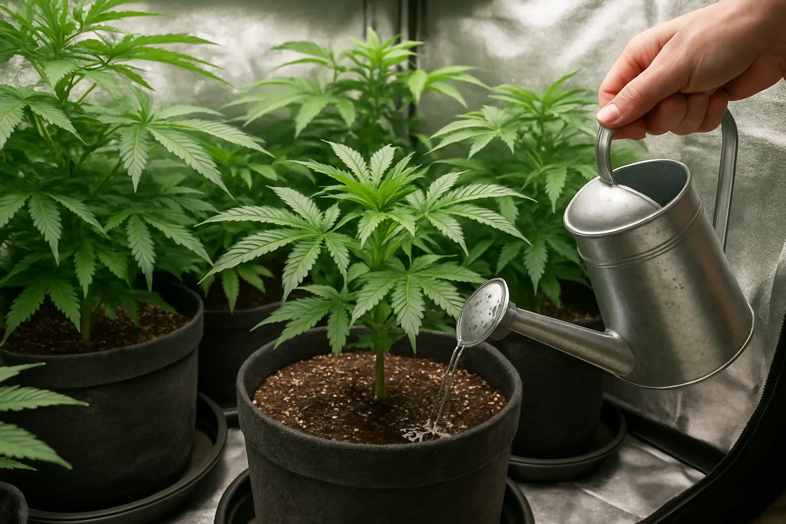 Cannabis watering schedule guide