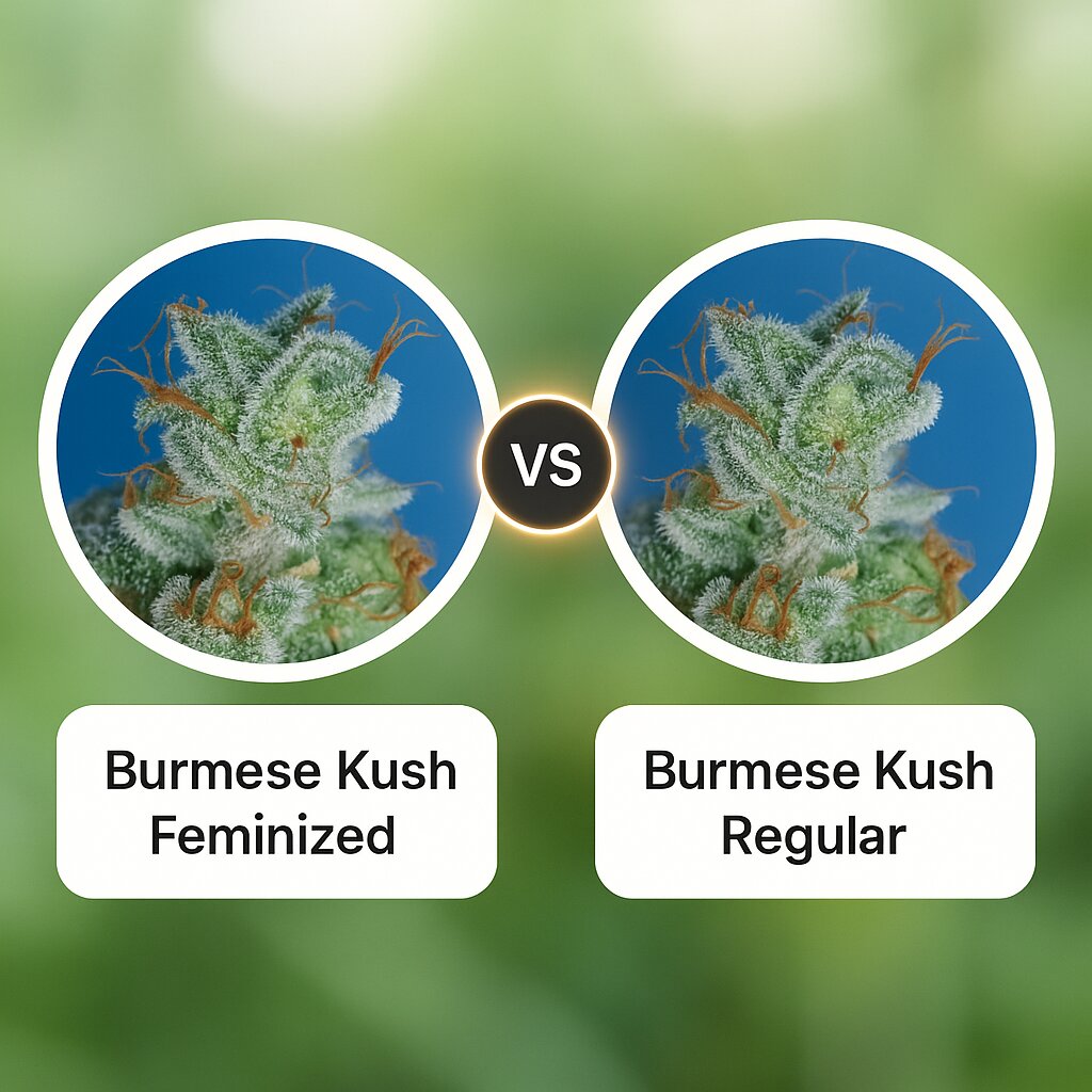 Burmese Kush (TH Seeds) vs Burmese Kush (TH Seeds) cannabis seeds comparison