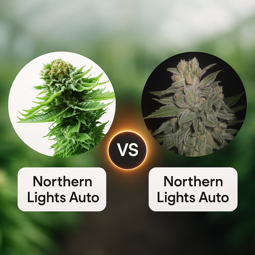 Northern Lights Auto (Sensi Seeds) vs Northern Lights Auto (G13 Labs) cannabis seeds comparison