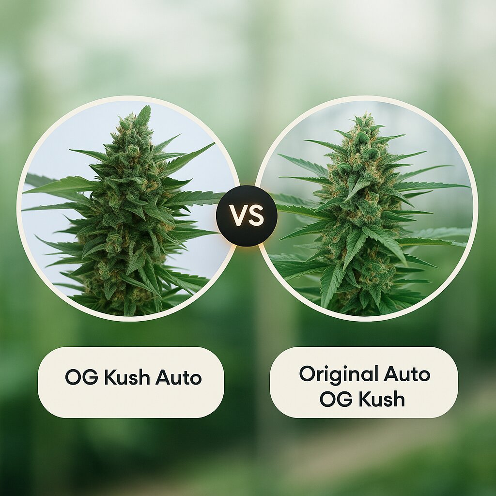 OG Kush Auto (Dr Krippling) vs Original Auto OG Kush (FastBuds) cannabis seeds comparison