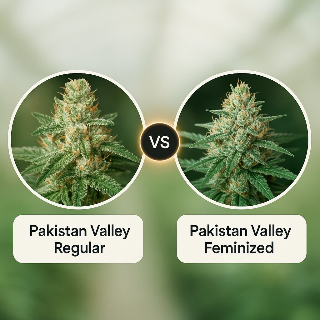 Pakistan Valley (World of Seeds) vs Pakistan Valley (World of Seeds) cannabis seeds comparison