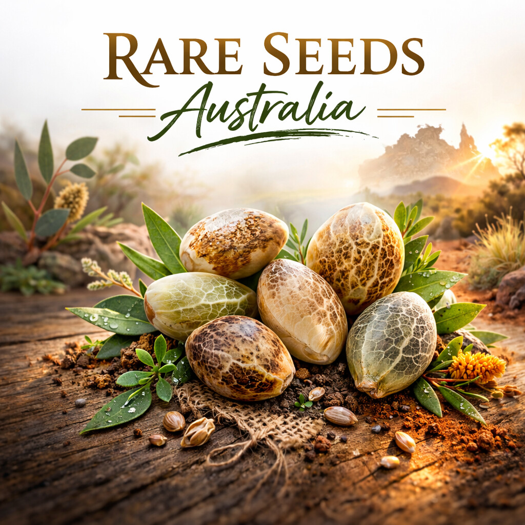 Cannabis plant close-up used as Rare Seeds homepage banner